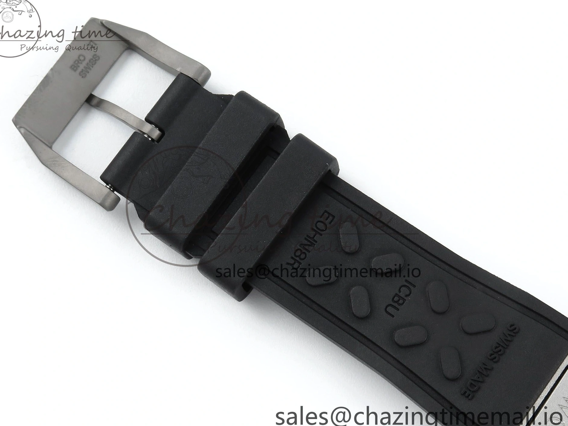 MIROTIME 0117 TravelReady Pilot IW326905 Black Aces M+F 1:1 Best Edition White Dial on Black Rubber Strap MY 7000